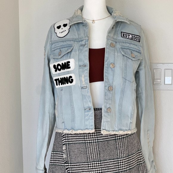 Mango Patches Denim Jacket - Picture 5 of 11